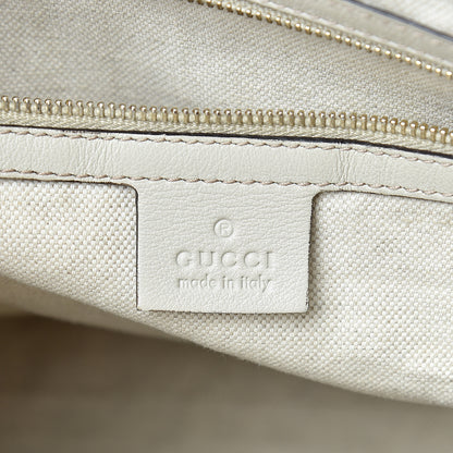 Gucci Guccissima Medium Bree Shoulder Bag Off White 5 of 15