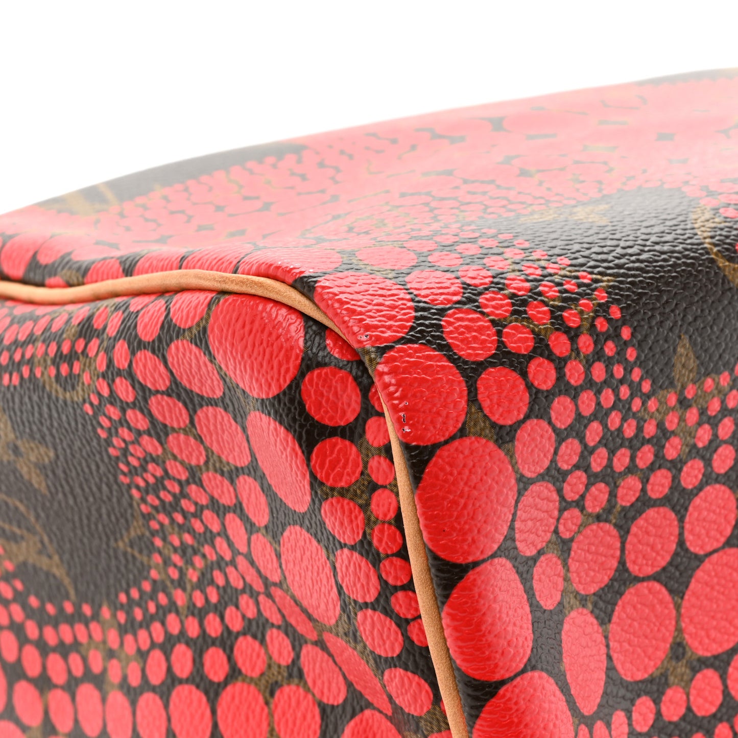 Monogram Kusama Town Speedy 30 Red