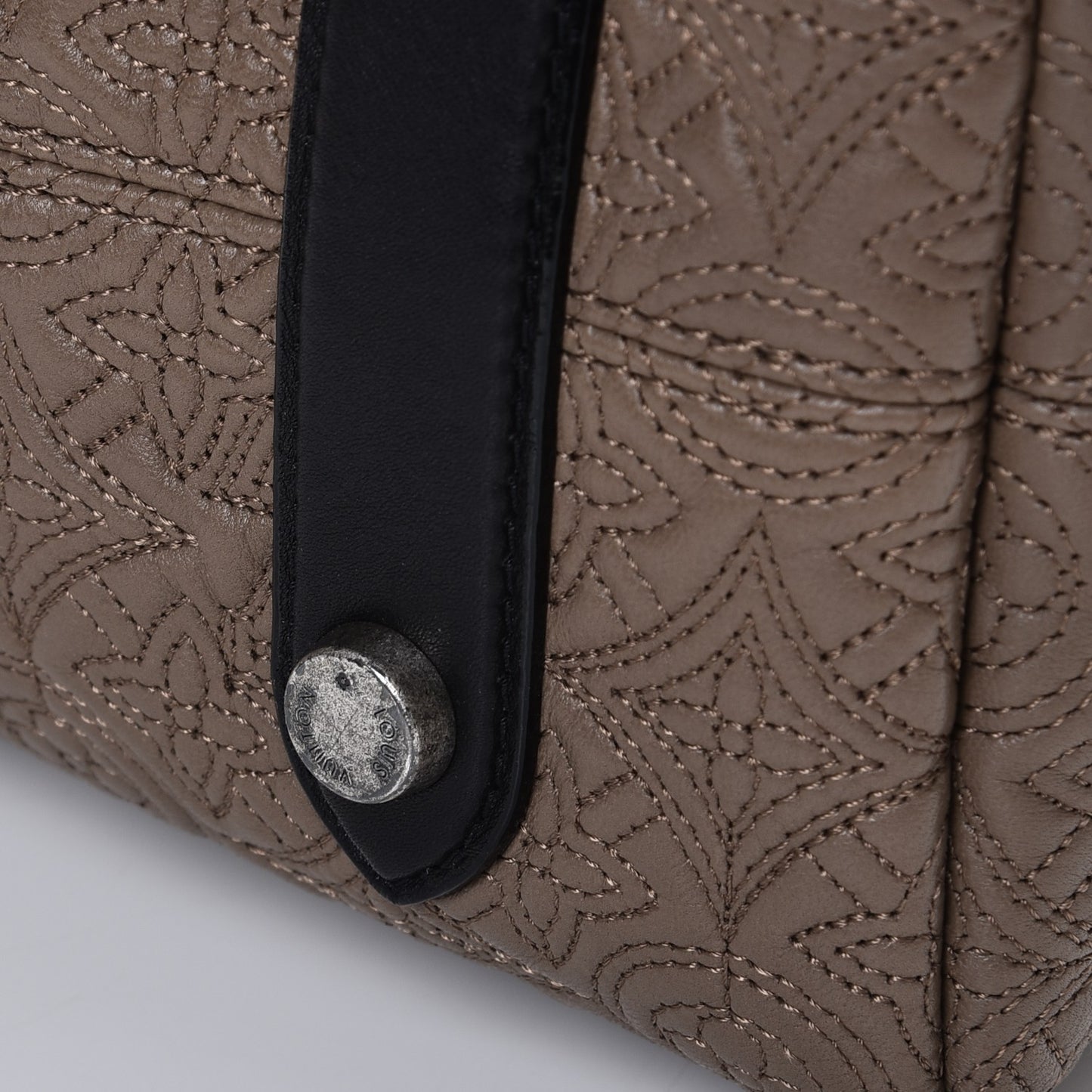Monogram Lambskin Antheia Hobo PM Fumee