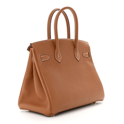 Hermes Togo BIRKIN 30 Gold 3 of 13
