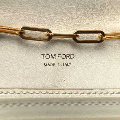 Tom Ford Calfskin Icon Disco Bag White 7 of 15
