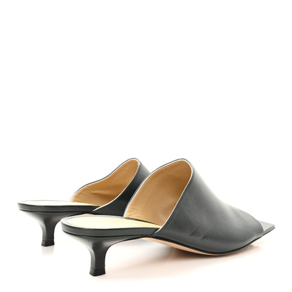 Bottega Veneta Lambskin Stretch Mule 40mm Sandals  40 Black 5 of 9