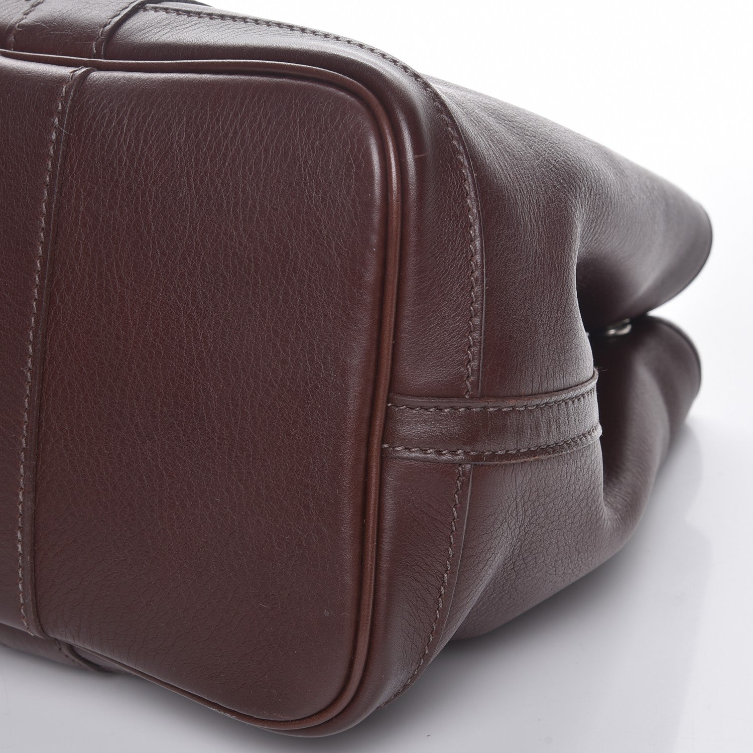 Hermes Swift Bolduc Twilly Garden Party TPM Chocolate 8 of 9