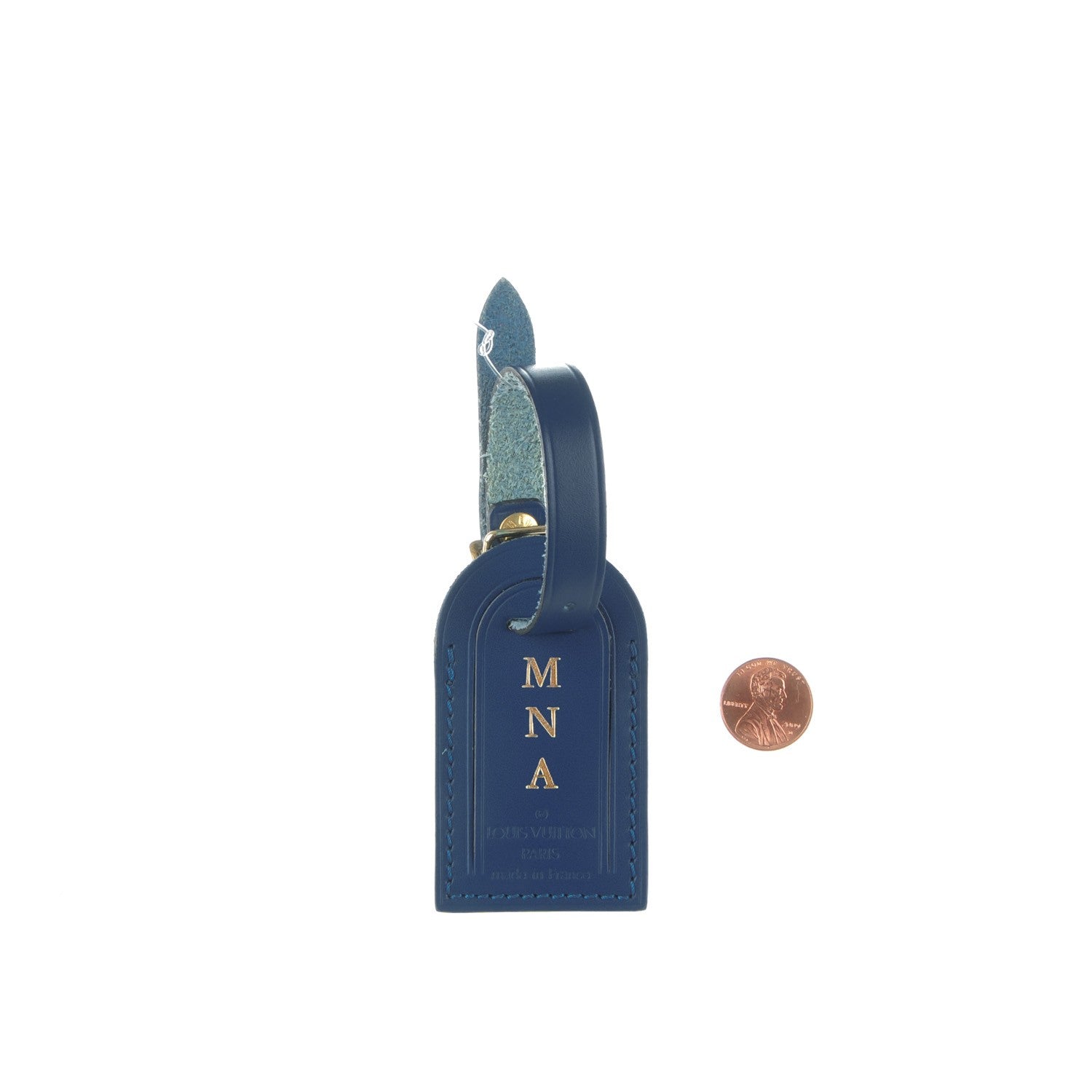Louis Vuitton Calfskin Small Luggage Tag Toledo 2 of 4