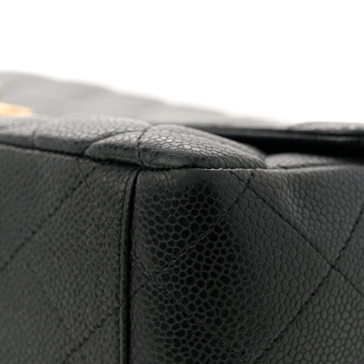 Chanel Caviar Quilted Maxi Single Flap Black 11 of 12