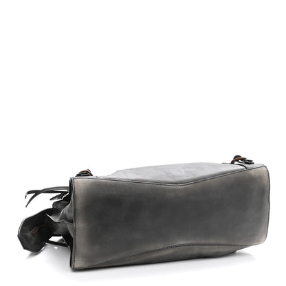 Balenciaga Used Calfskin Rust Hardware Neo Classic City Black 3 of 10