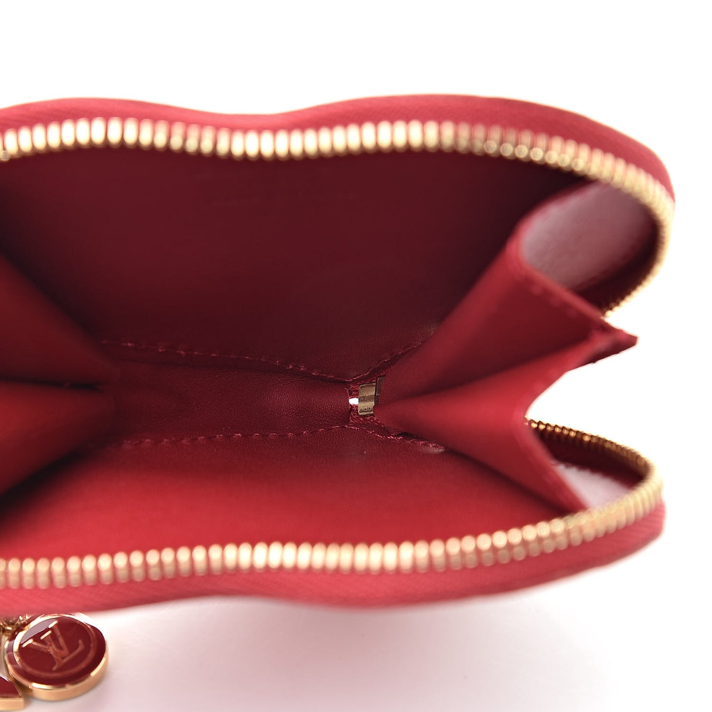 Vernis Coeur Heart Coin Purse Pomme D'Amour