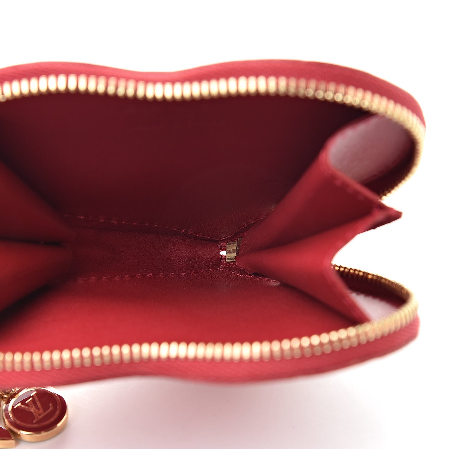 Louis Vuitton Vernis Coeur Heart Coin Purse Pomme D'Amour 5 of 7