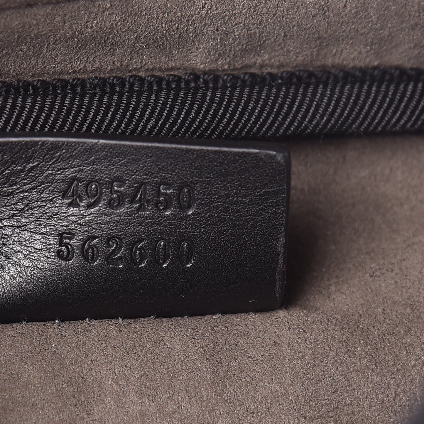 Guccissima Belt Bag Black
