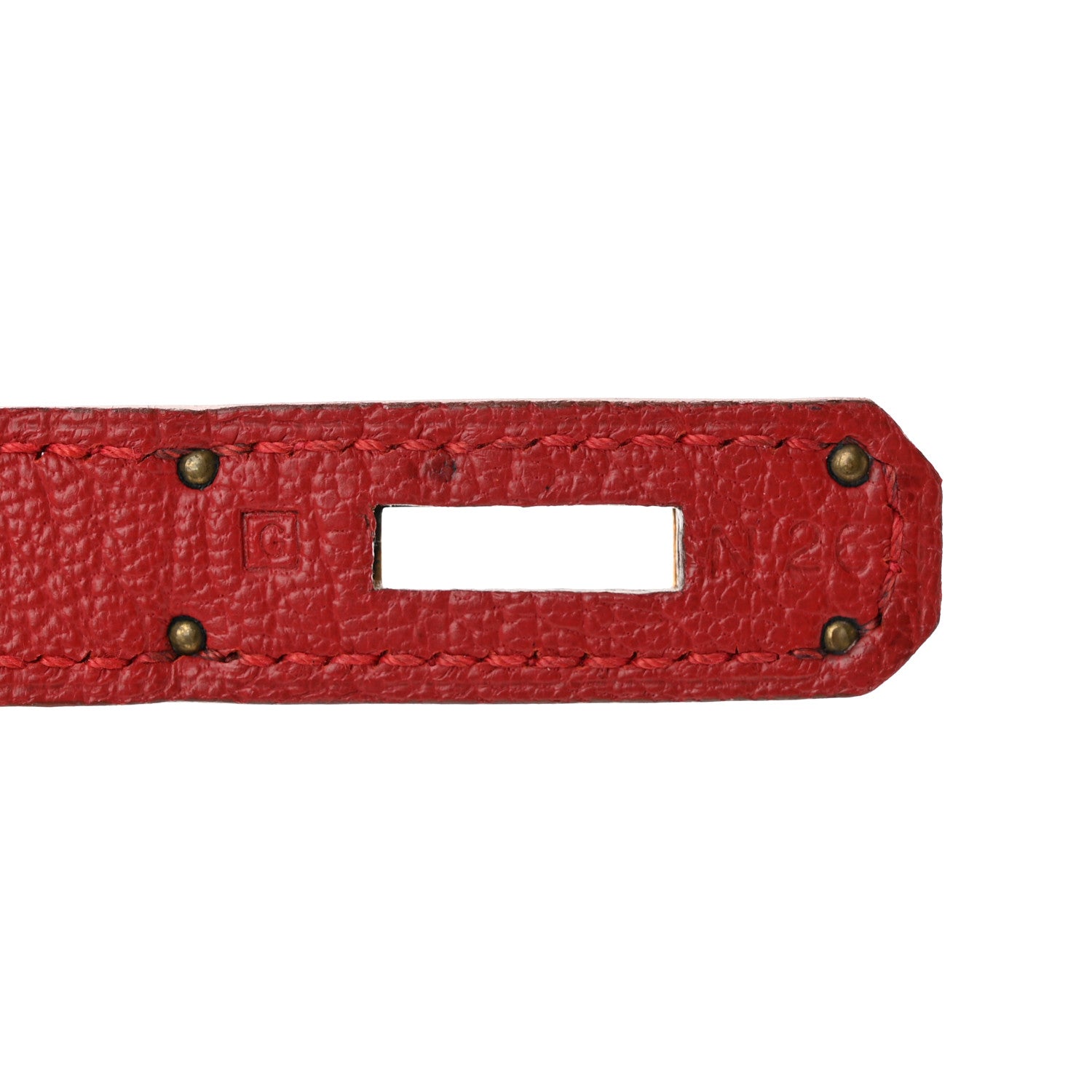 Hermes Chevre Mysore Kelly Sellier 28 Rouge Vif 7 of 11