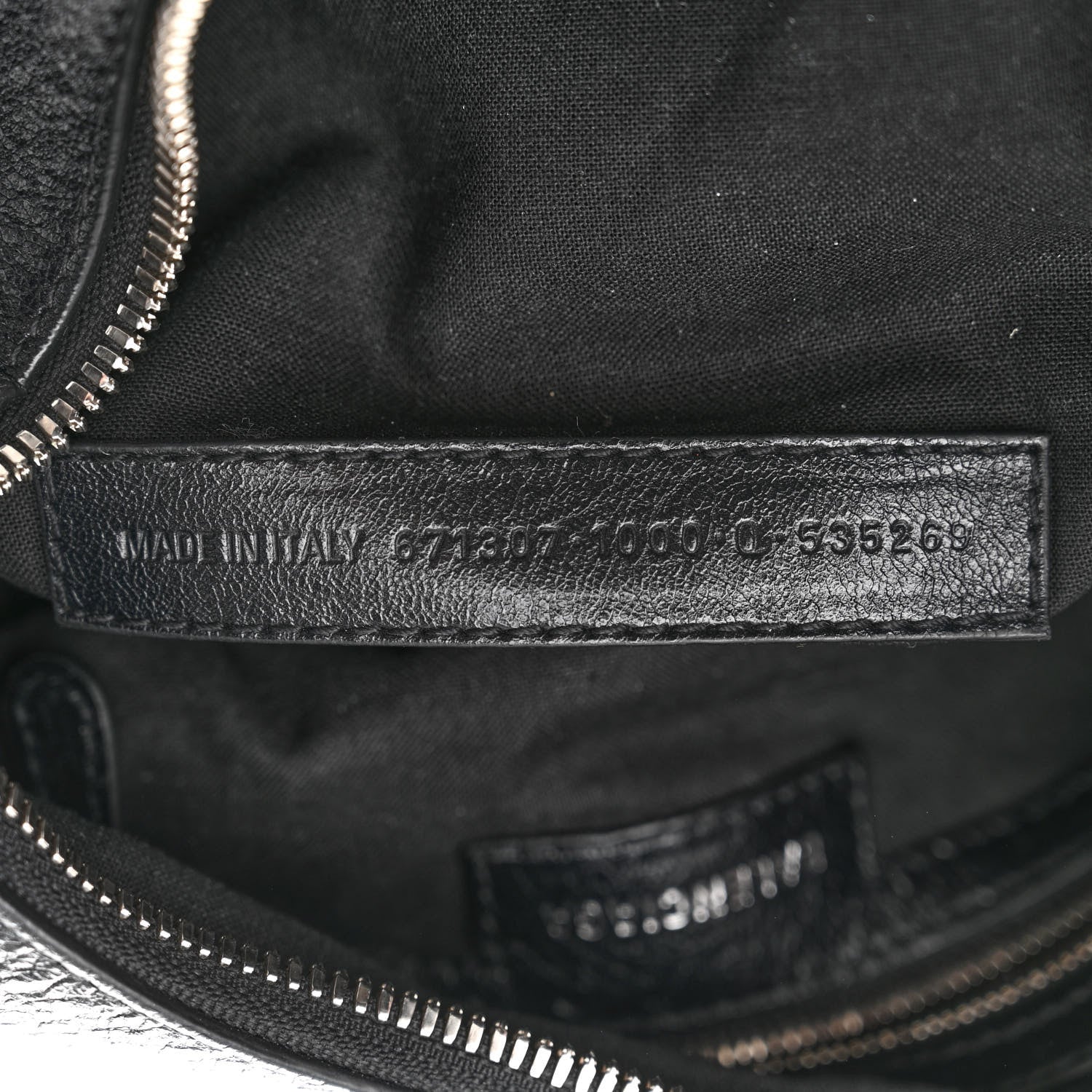 Balenciaga Agneau Arena Small Le Cagole Shoulder Bag Black 7 of 11