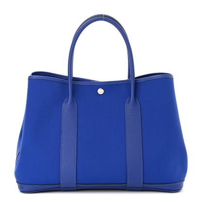 Hermes Toile Negonda Garden Party 36 MM Bleu Electrique 1 of 10