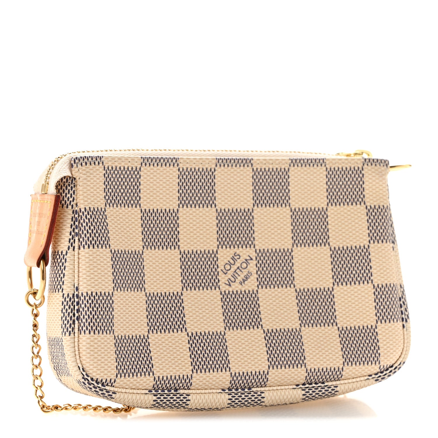Louis Vuitton Damier Azur Mini Pochette Accessories 3 of 7
