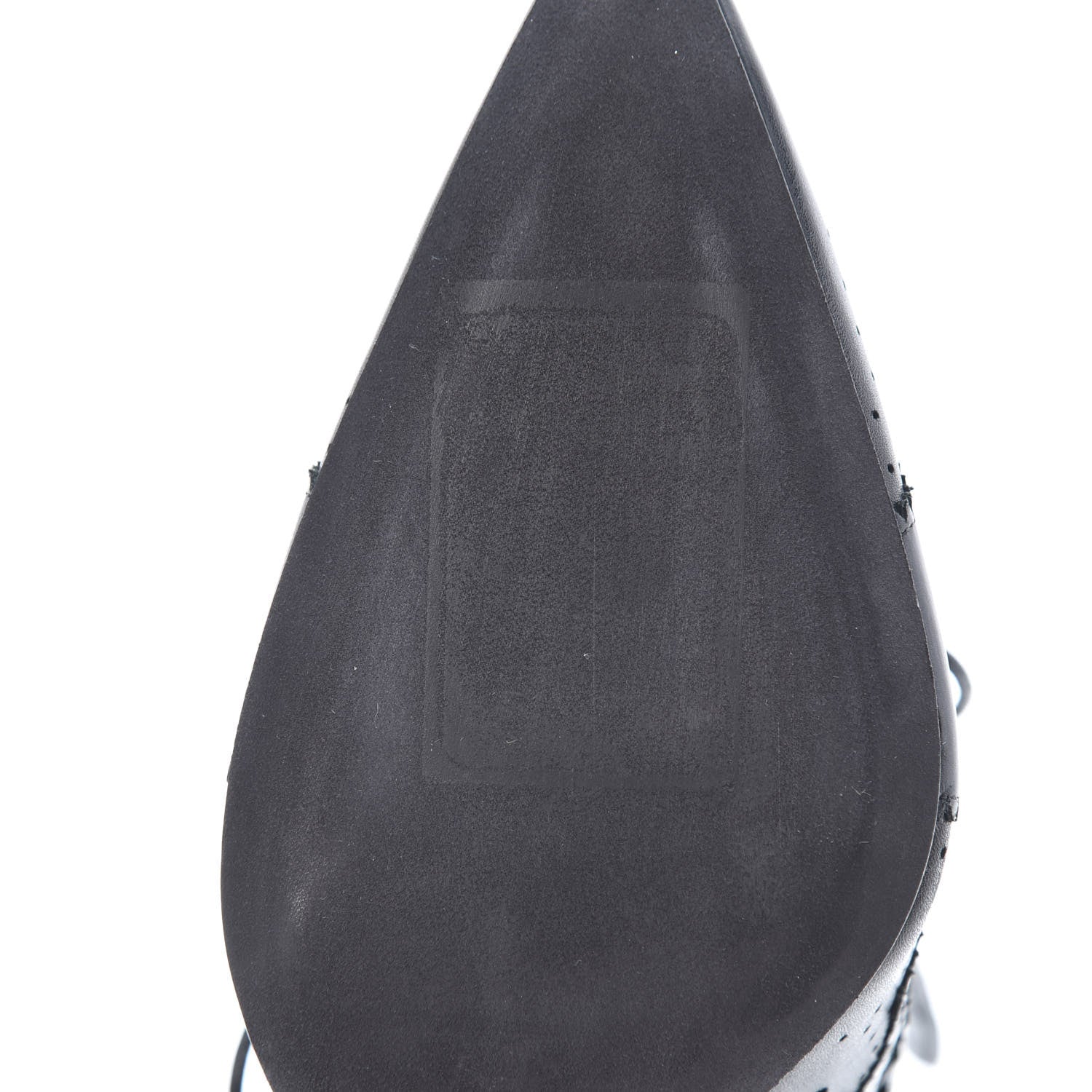Givenchy Calfskin Embroidered Lace Ankle Bootie 37.5 Black 8 of 9