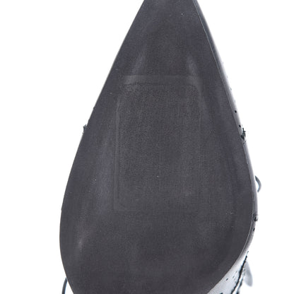 Givenchy Calfskin Embroidered Lace Ankle Bootie 37.5 Black 8 of 9