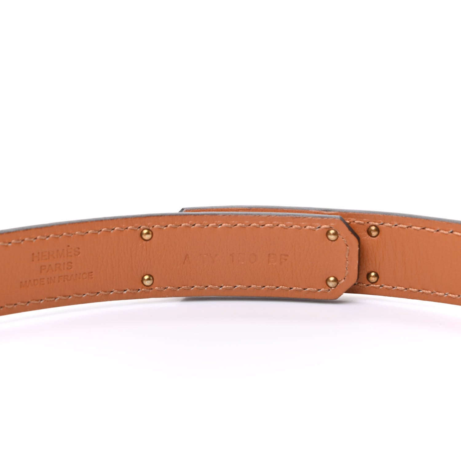 Hermes Epsom Kelly Belt White 4 of 4