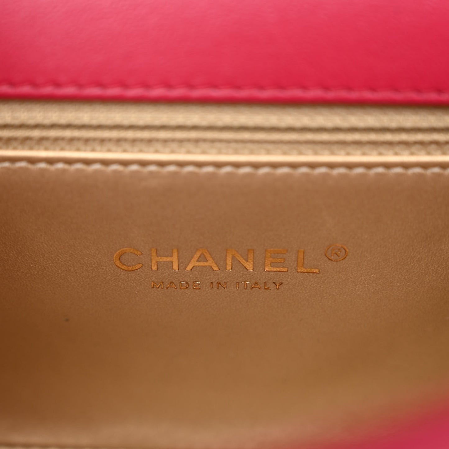 Lambskin Quilted La Parisienne Top Handle Flap Pink