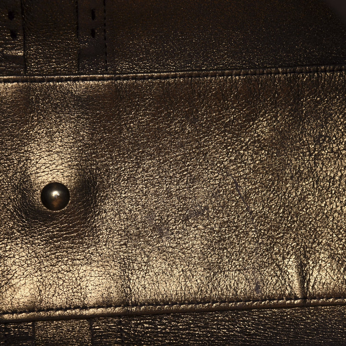 Calfskin Reversible Double Sac Y Tote Gold Brown