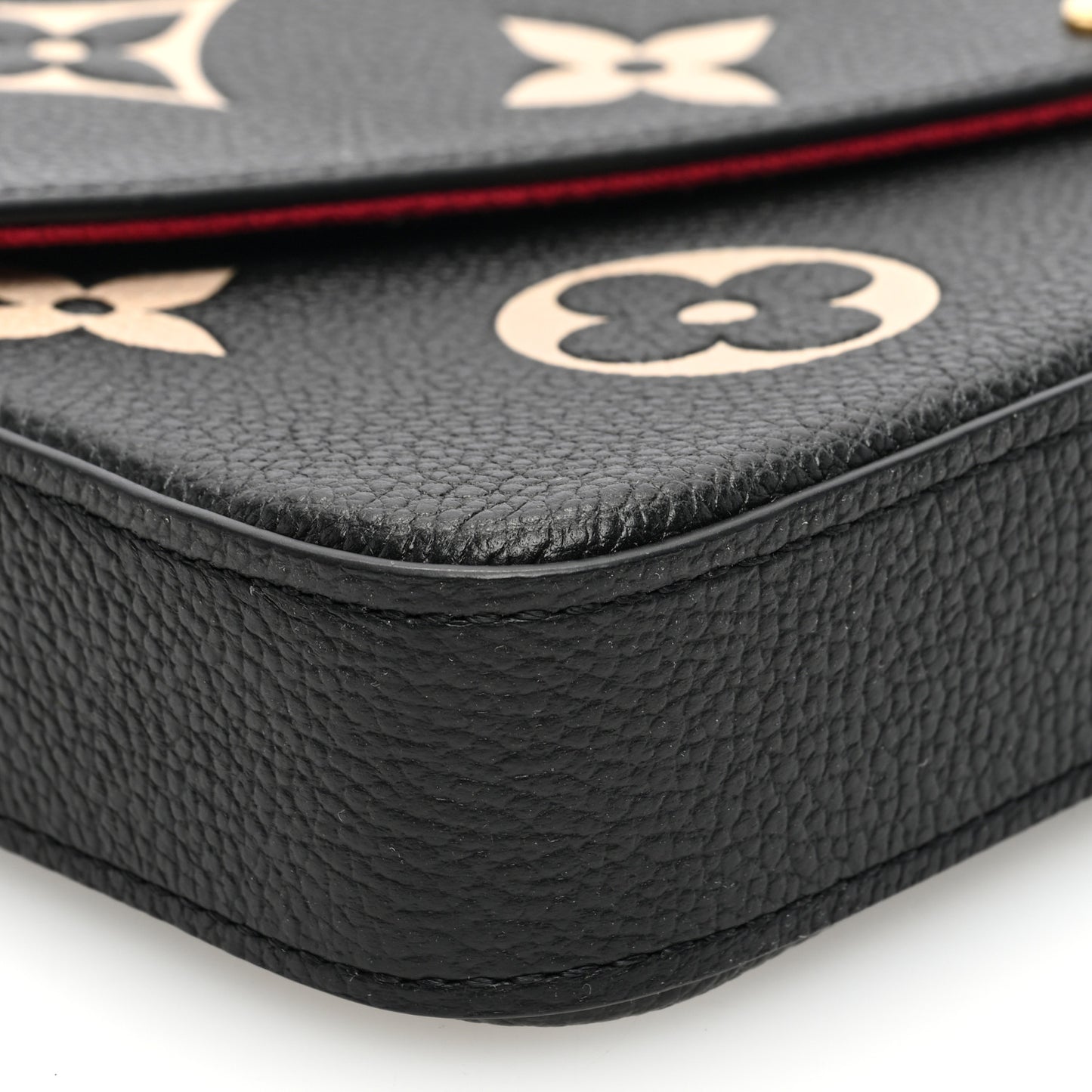 Empreinte Monogram Giant Felicie Pochette Black Beige