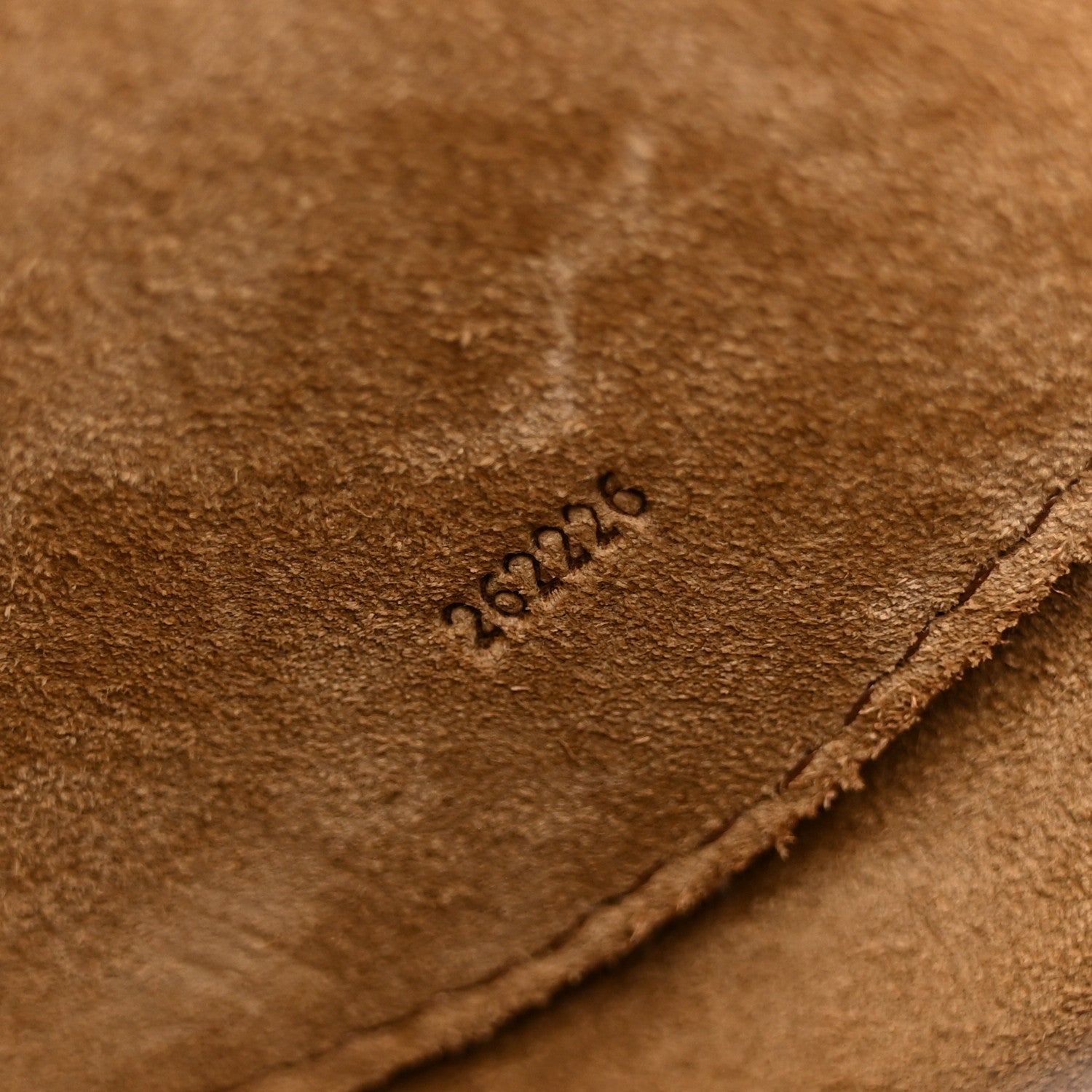 Loewe Calfskin Jacquard Mini Gate Dual Bag Tan 7 of 11