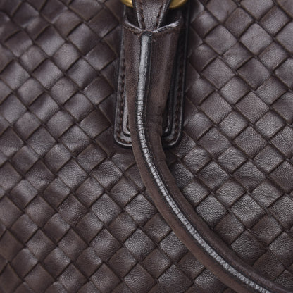Bottega Veneta Nappa Intrecciato Frame Tote Ebano 17 of 19