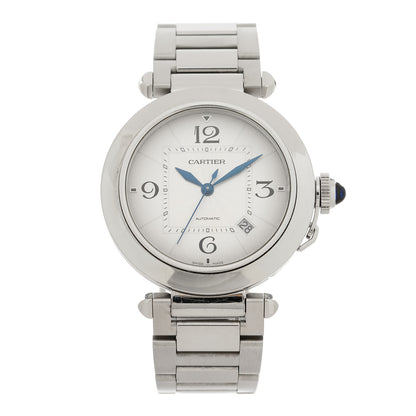 Cartier Stainless Steel 41mm Pasha C Automatic Watch 1 of 6