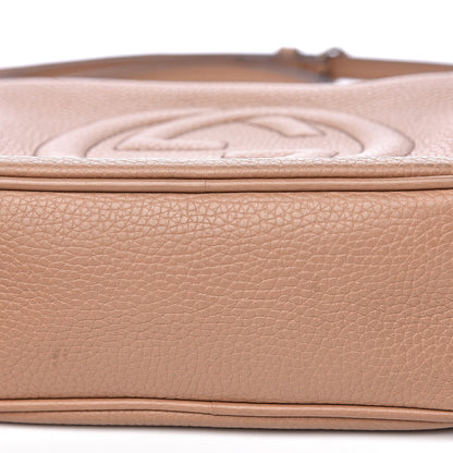Gucci Pebbled Calfskin Small Soho Disco Bag Camelia 8 of 15
