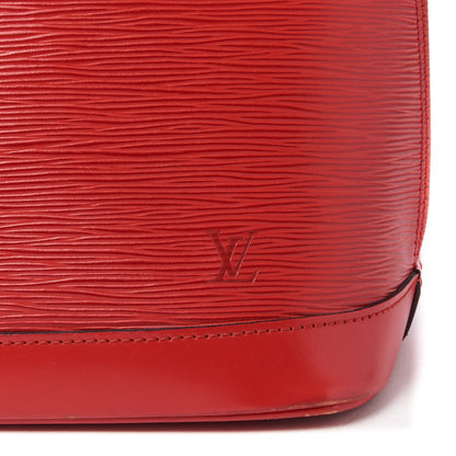 Louis Vuitton Epi Alma PM Castillan Red 9 of 10