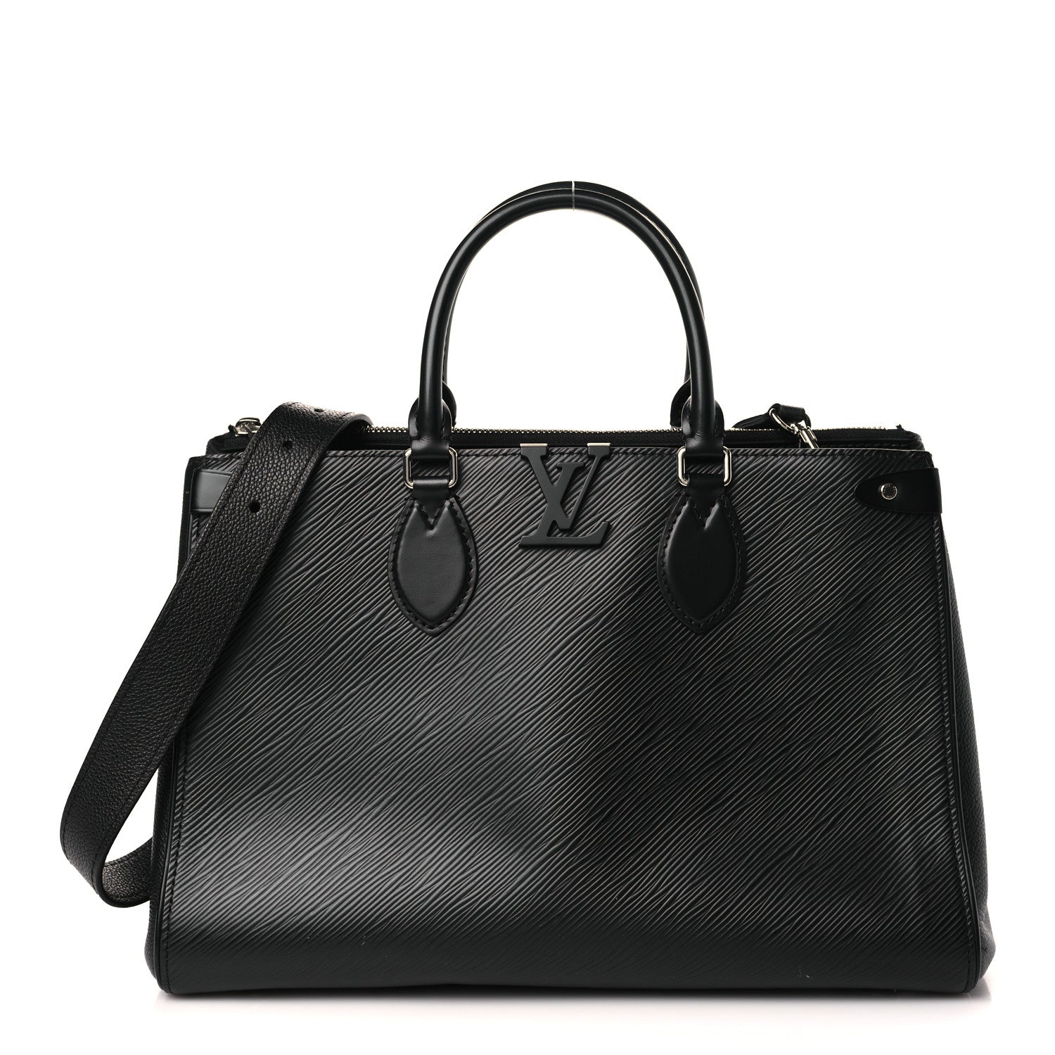 Louis Vuitton Epi Grenelle Tote MM Black 1 of 8
