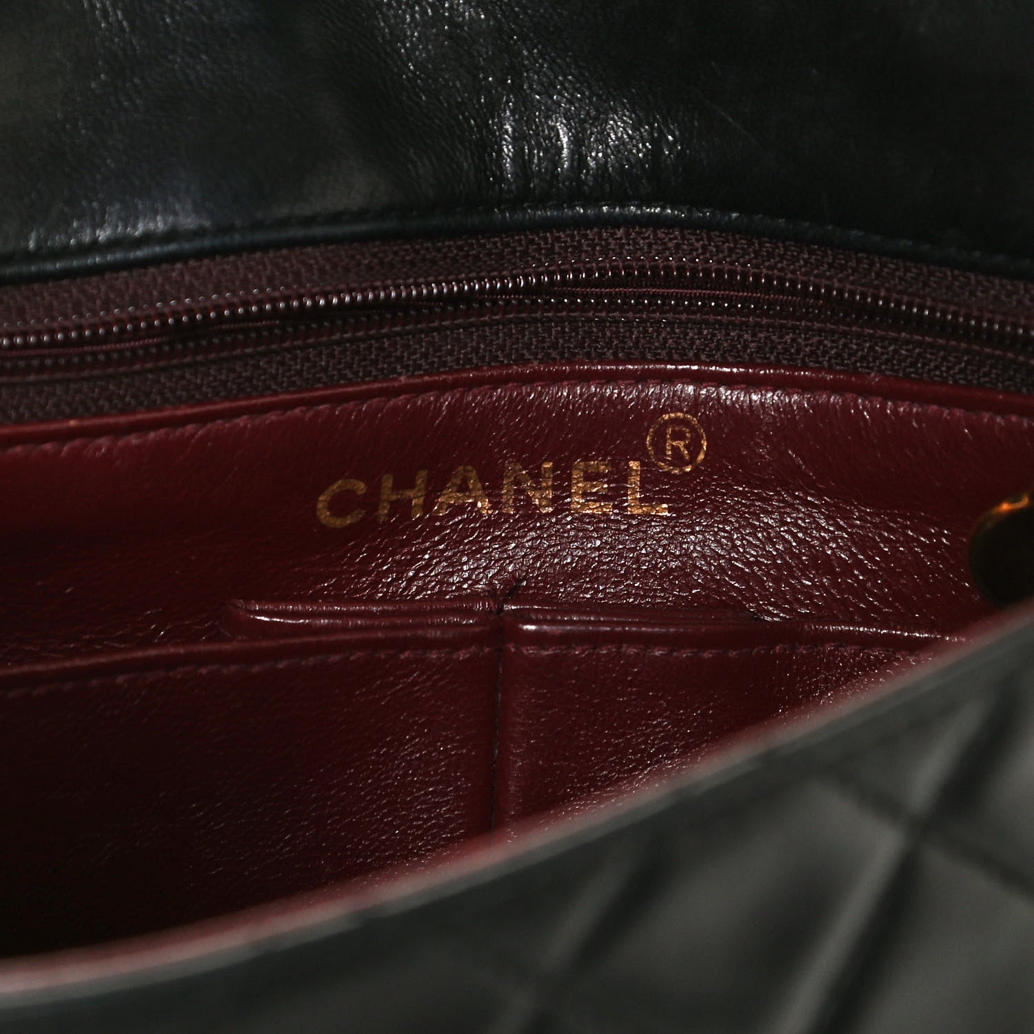 Chanel Lambskin Quilted Small Single Flap Black 5 of 10