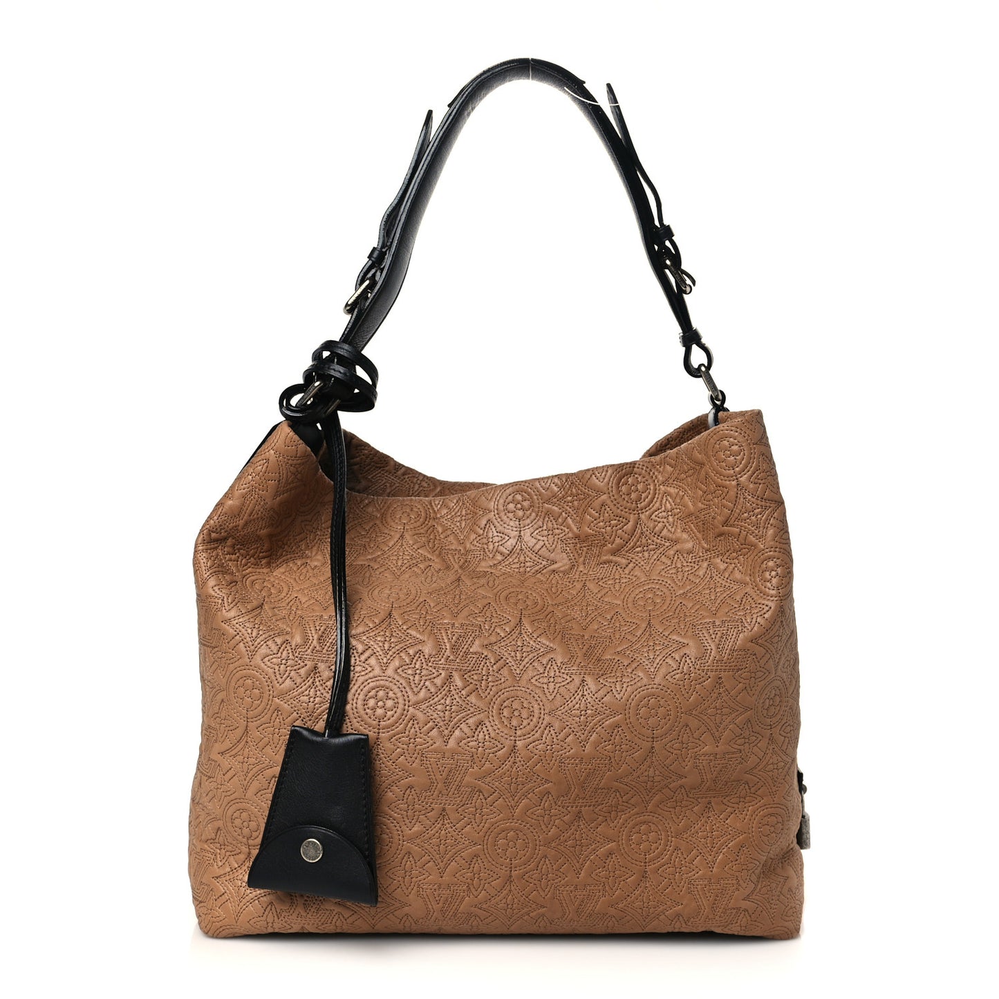 Monogram Lambskin Antheia Hobo PM Fumee