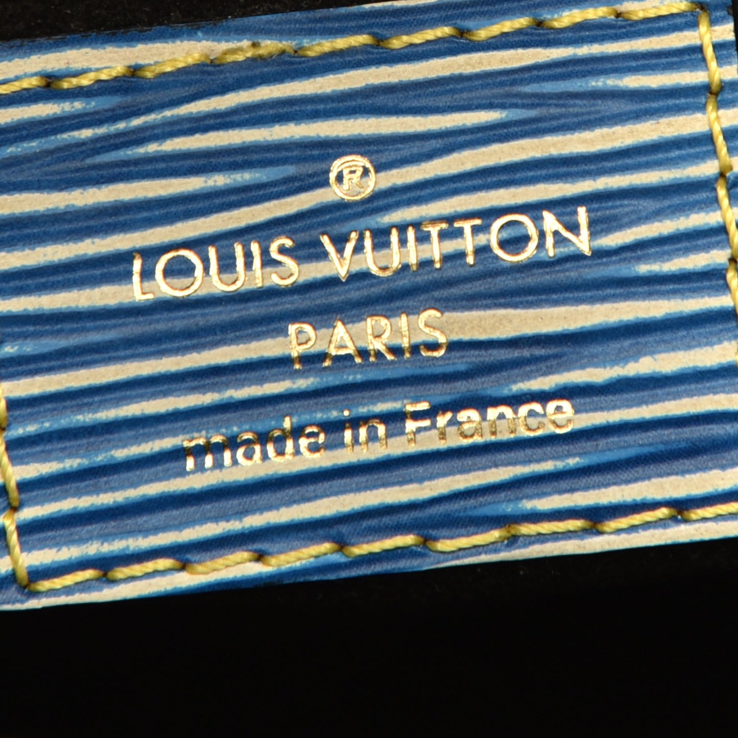 Epi Reverse Monogram Pochette Metis Denim Light