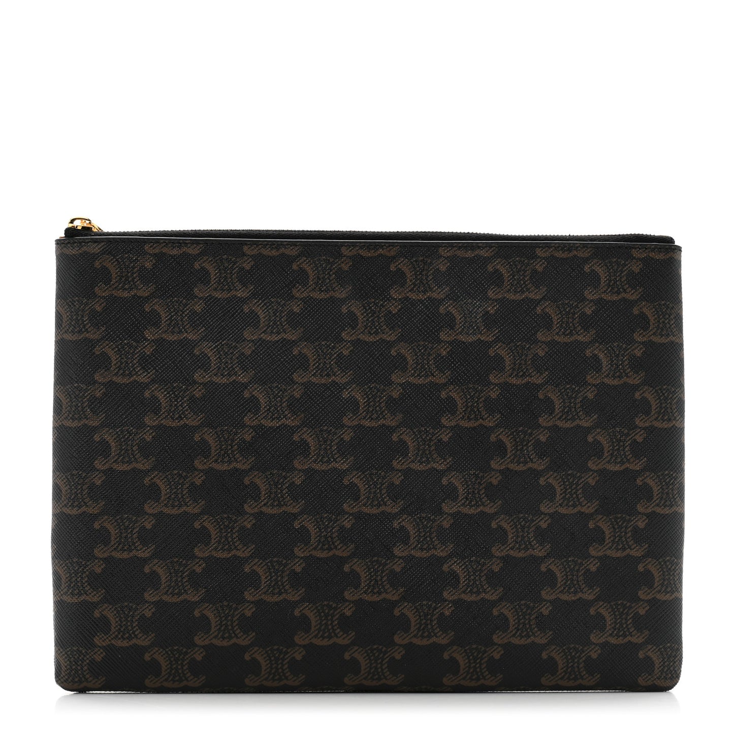 Triomphe Canvas Pouch Black