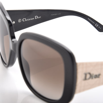 Christian Dior Cannage Dior Lady Lady 1 Sunglasses Black Ivory 6 of 9