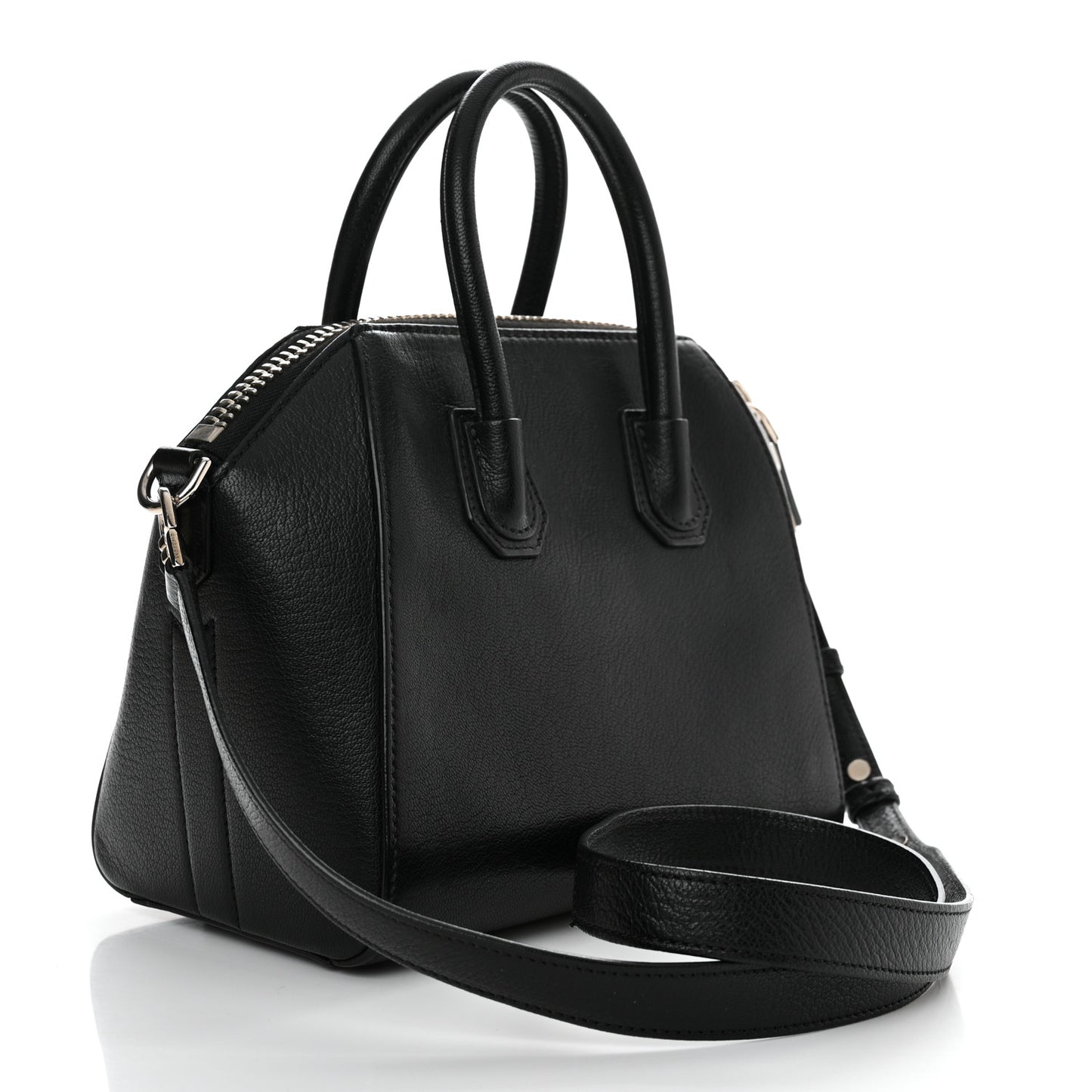 Sugar Goatskin Mini Antigona Black