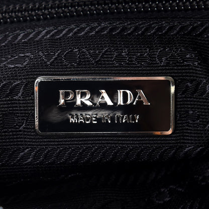 Prada Nylon Vela Messenger Bag Black 6 of 9