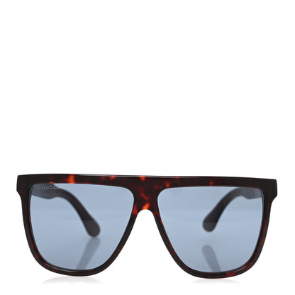 Gucci Oversized Sunglasses GG0582S Tortoise 2 of 9