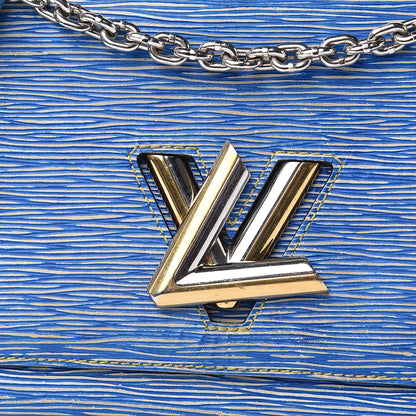 Louis Vuitton Epi Twist Shoulder Bag MM Denim Light 7 of 15