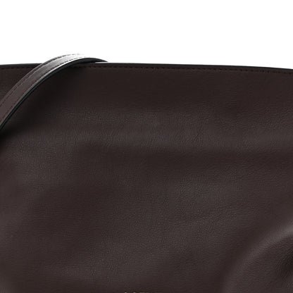 Loewe Calfskin Mini Flamenco Knot Clutch Chocolate 8 of 10