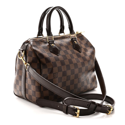 Louis Vuitton Damier Ebene Speedy Bandouliere 25 3 of 10