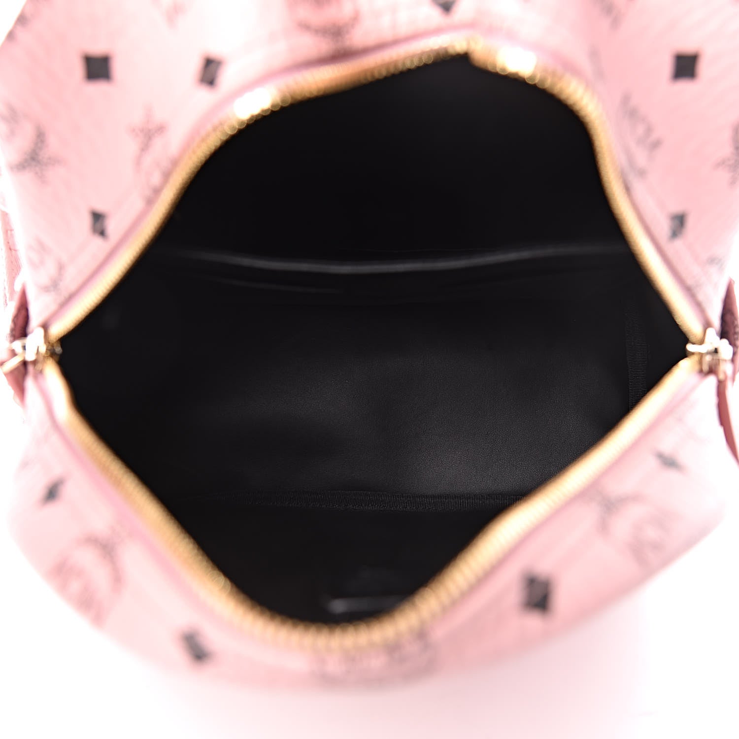 MCM Visetos Small Side Stud Stark Backpack Soft Pink 7 of 11