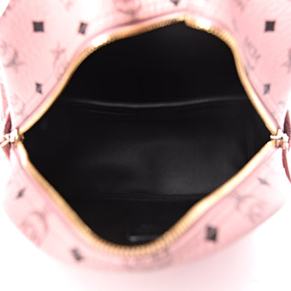 MCM Visetos Small Side Stud Stark Backpack Soft Pink 7 of 11