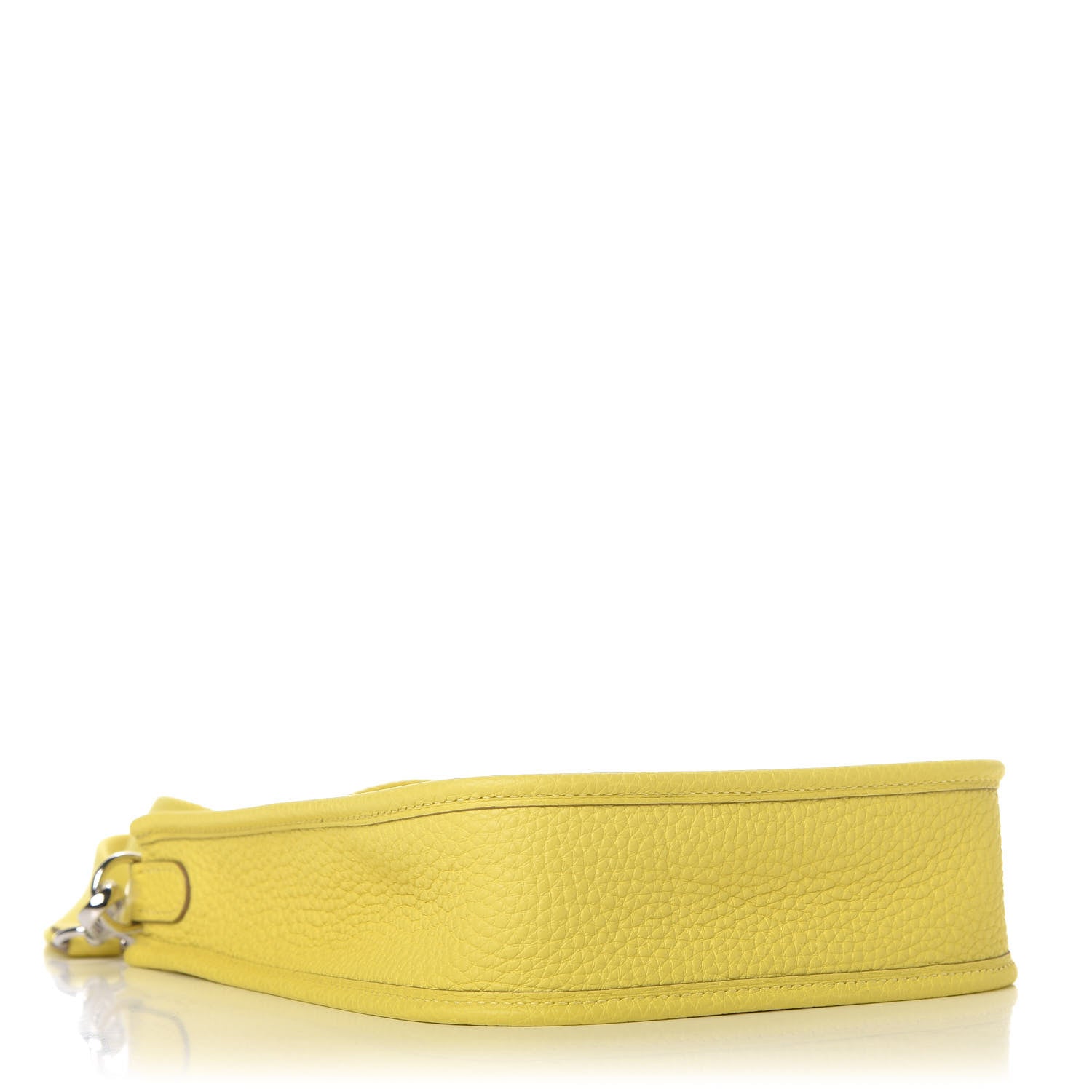 Hermes Taurillon Clemence Evelyne TPM Lime 4 of 10