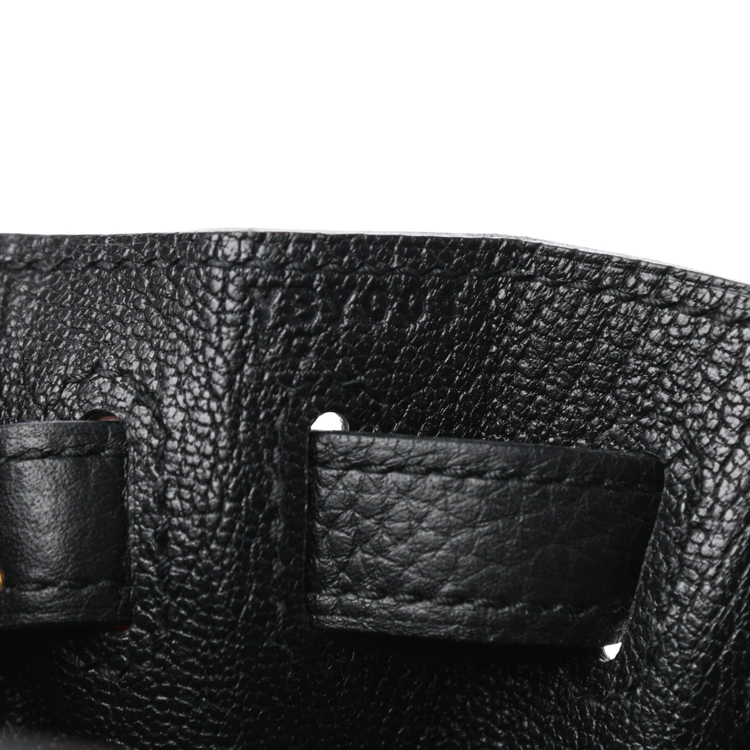 Hermes Taurillon Clemence Kelly Ado Backpack Black 14 of 20