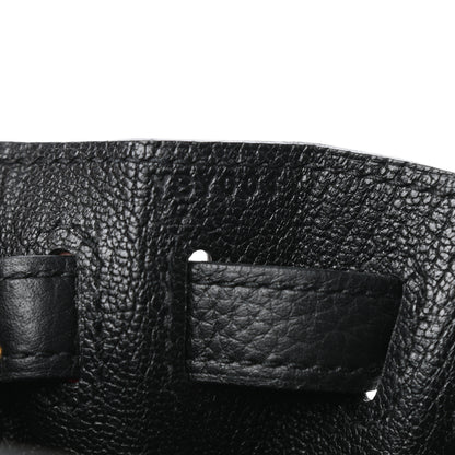 Hermes Taurillon Clemence Kelly Ado Backpack Black 14 of 20