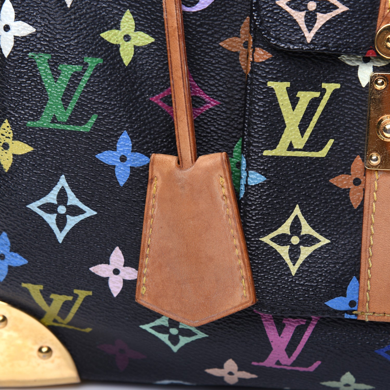 Louis Vuitton Monogram Multicolor Speedy 30 Black 15 of 24