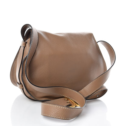 Chloe Calfskin Medium Marcie Round Crossbody Bag Nut 3 of 14