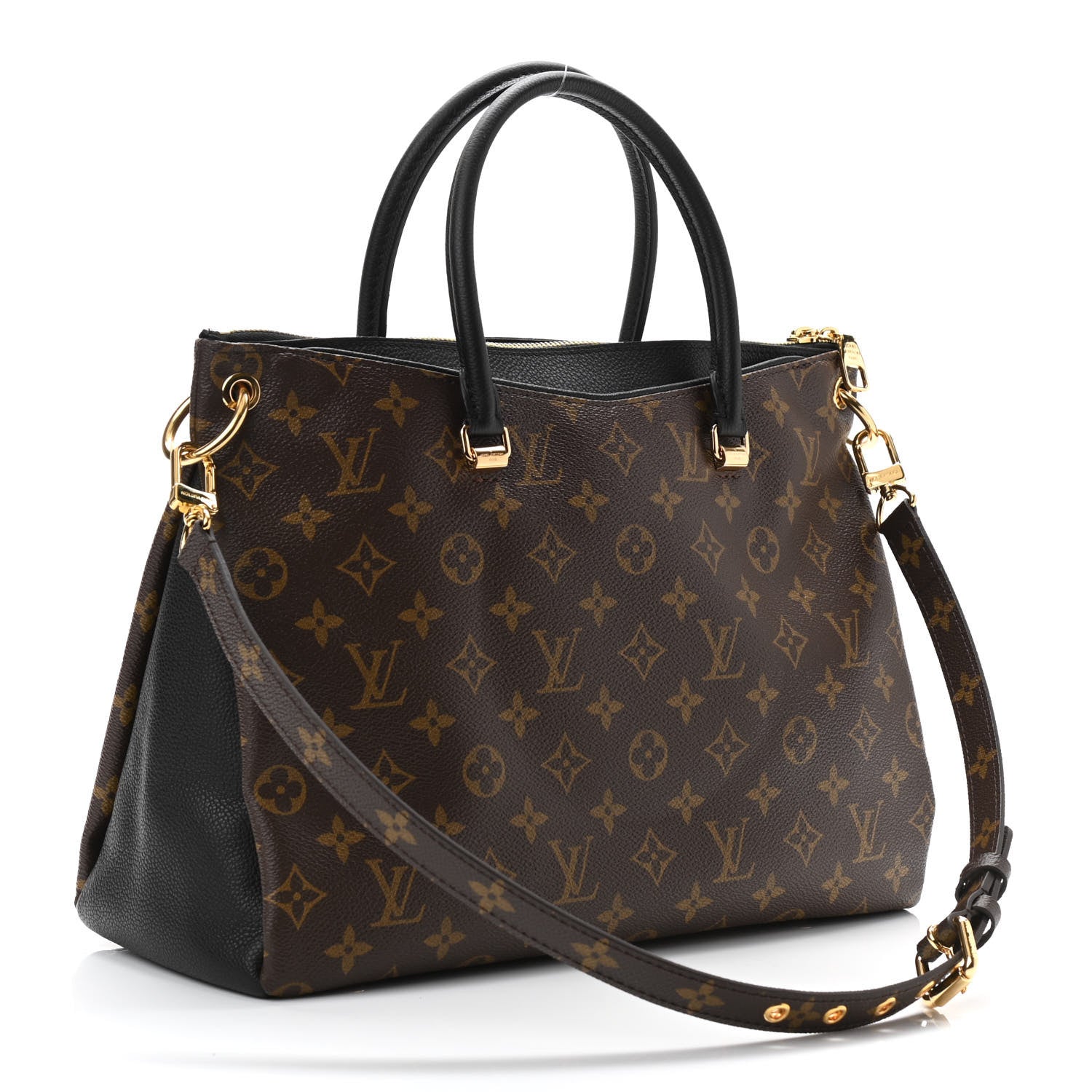 Louis Vuitton Monogram Pallas Full Black 3 of 9