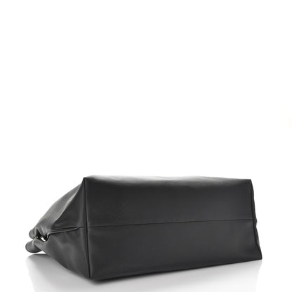 Bottega Veneta Rubberized Canvas Large Marco Polo Tote Black 4 of 12