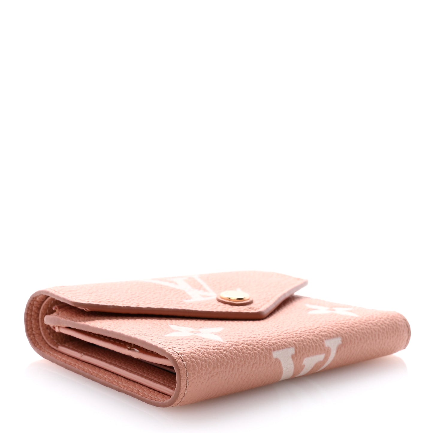 Empreinte Monogram Giant Victorine Wallet Rose Trianon Creme